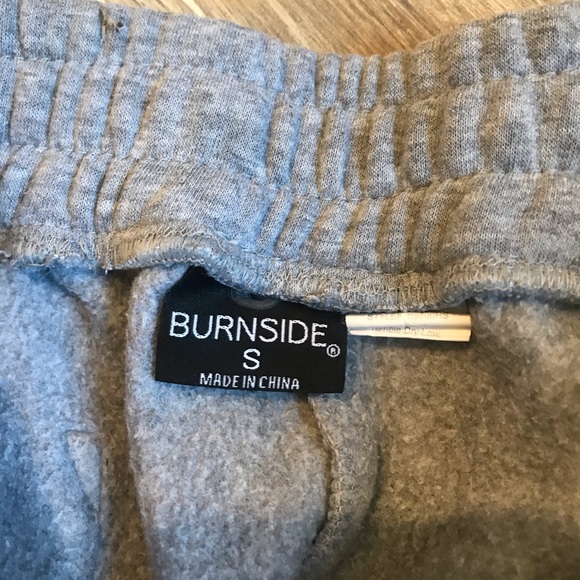 Mens Burnside thick sweatpants size S - Picture 3 of 5
